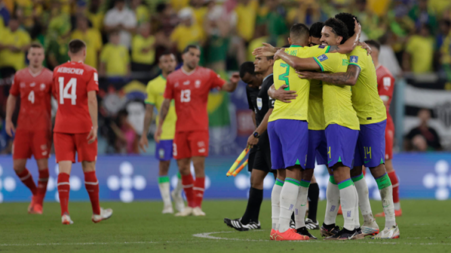 Qatar 2022: Brasil vence por la mínima a suiza y se clasifica a octavos de final 