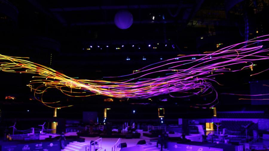 El “Intel Drone Light Show”, un espectáculo digno de admirar