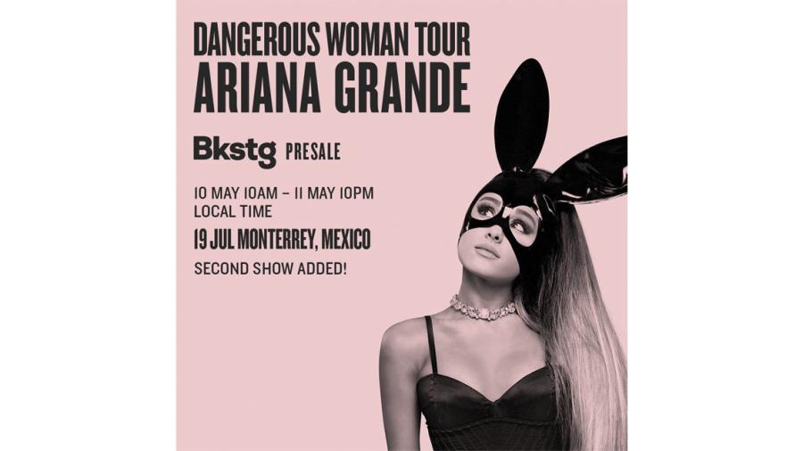 Ariana Grande con nueva fecha en Monterrey