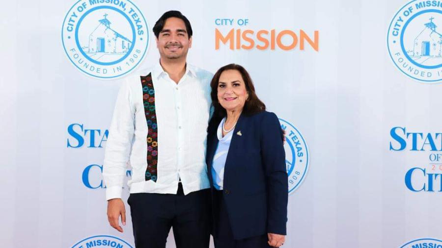 Felicitó Carlos Peña Ortiz a Alcaldesa de Mission, Norie González Garza