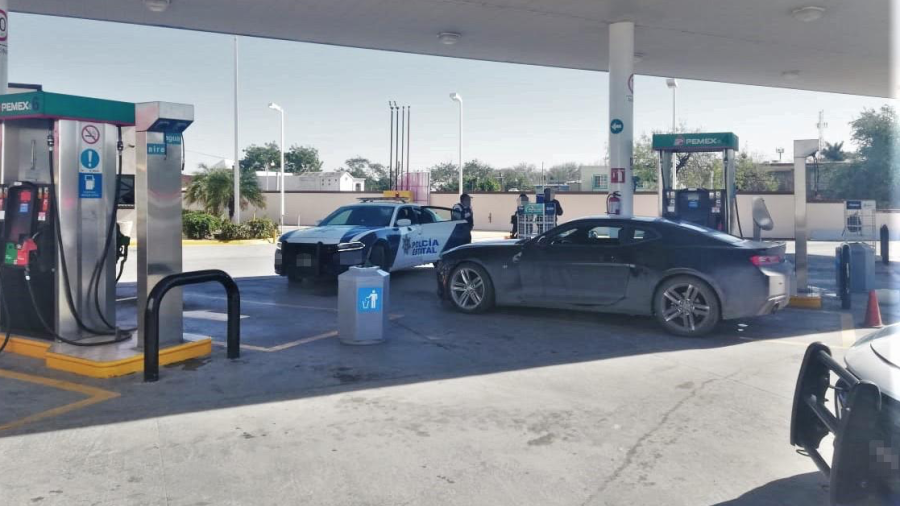 Recuperan vehículo con reporte de robo