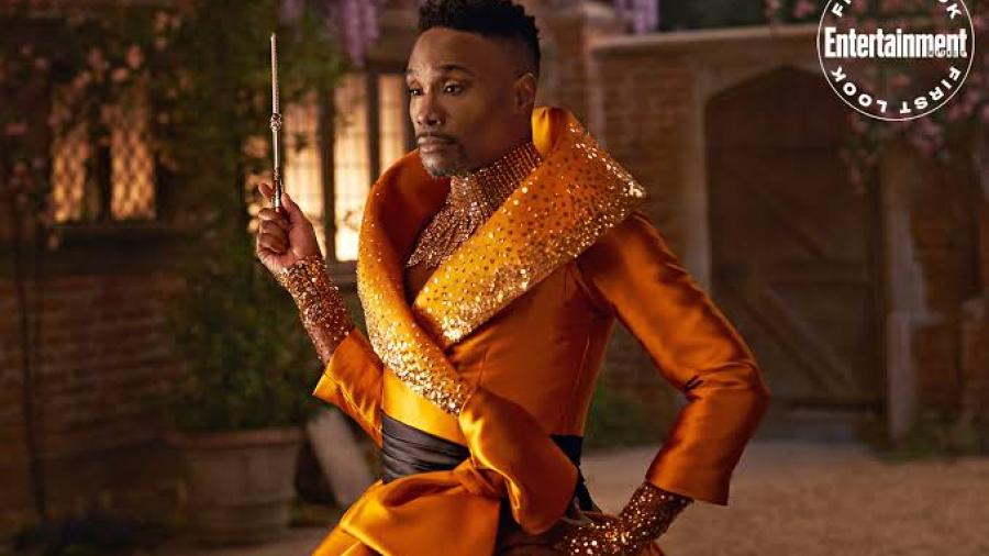 Dan primer vistazo de Billy Porter como el Hada Madrina en Cenicienta