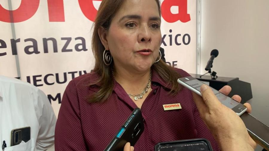 Defiende presidenta de Morena baja productividad de diputados