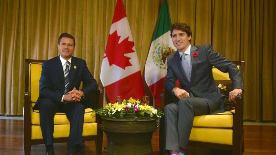 EPN se reúne con mandatarios de Canadá y Japón