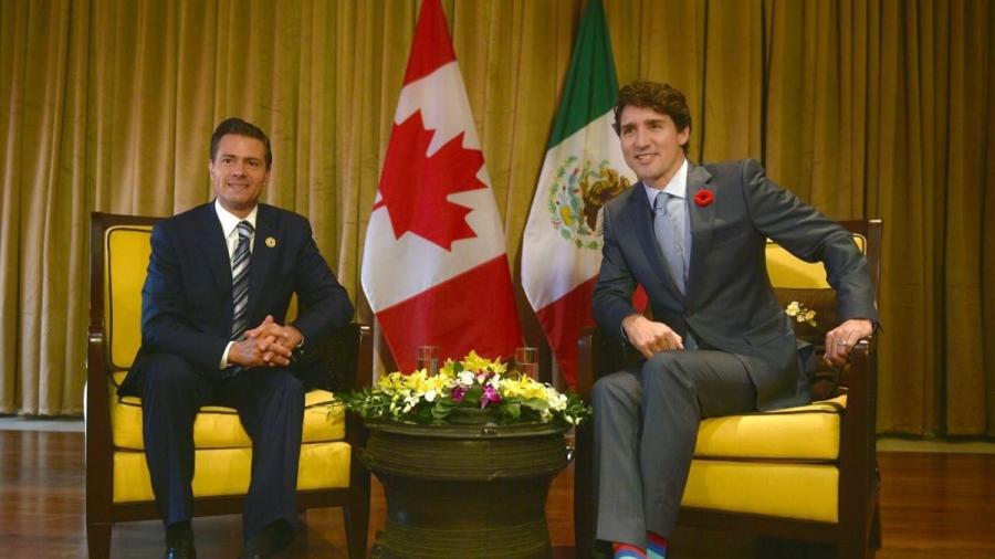 EPN se reúne con mandatarios de Canadá y Japón