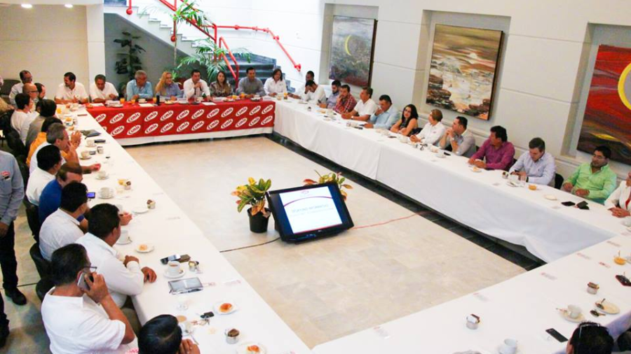 Sostiene CMIC reunión con la alcaldesa de Altamira