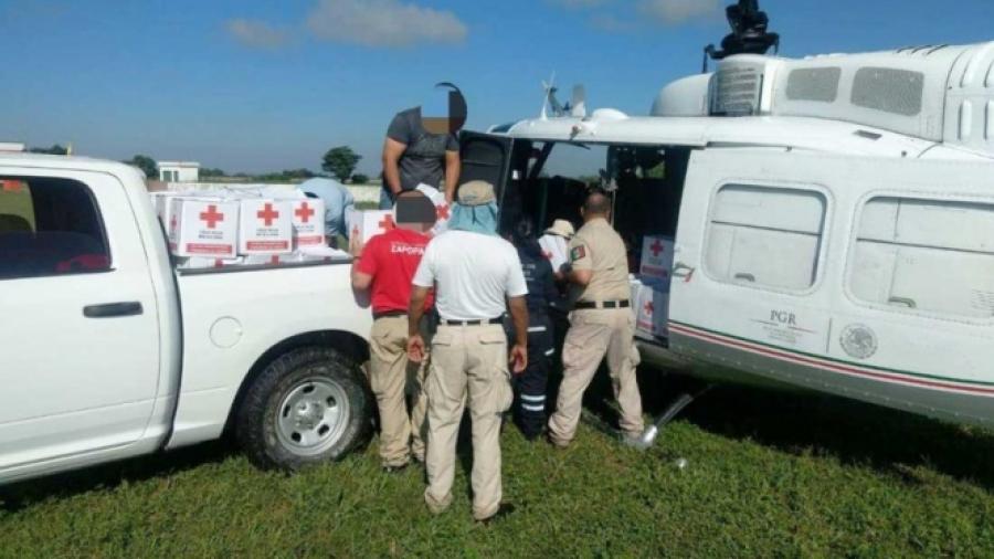 PGR lleva apoyo a damnificados de Sinaloa y Nayarit