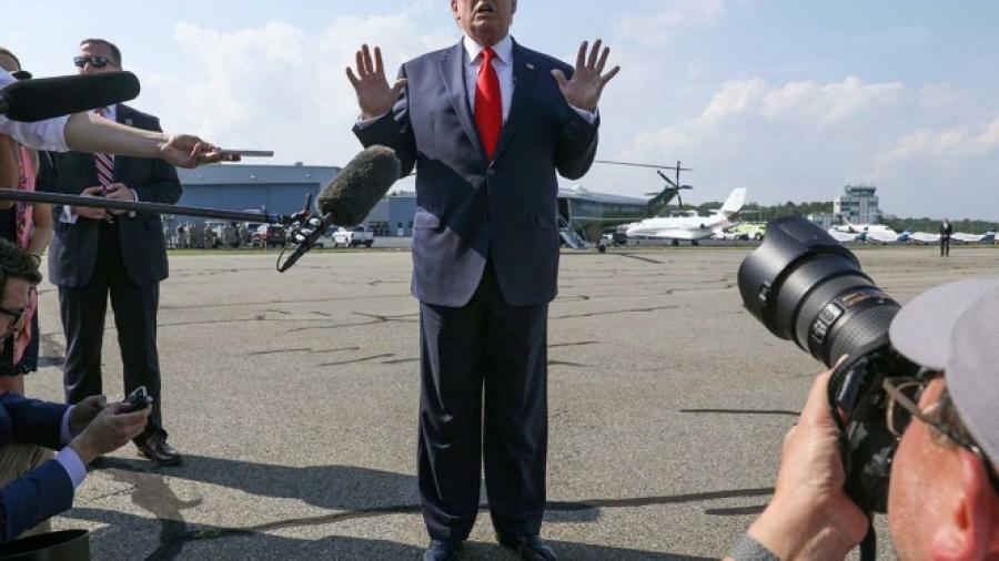 Responde Trump ante crítica de Kim Darroch