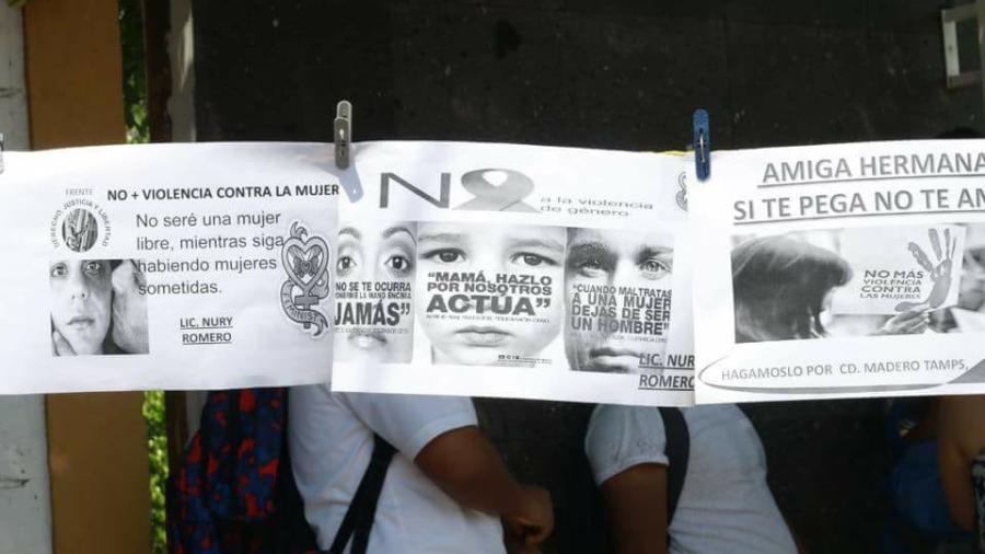 Diputada federal entrega silbatos de alerta a mujeres