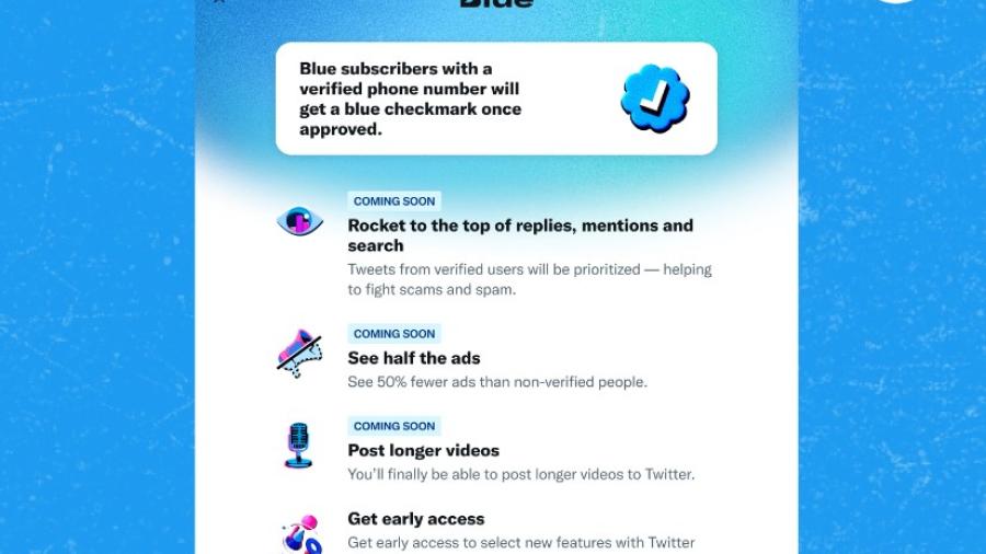 Relanzarán este lunes Twitter Blue, será más caro para usuarios Apple