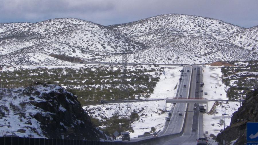 Reporta Conagua temperatura de menos 12 grados en la sierra de Sonora
