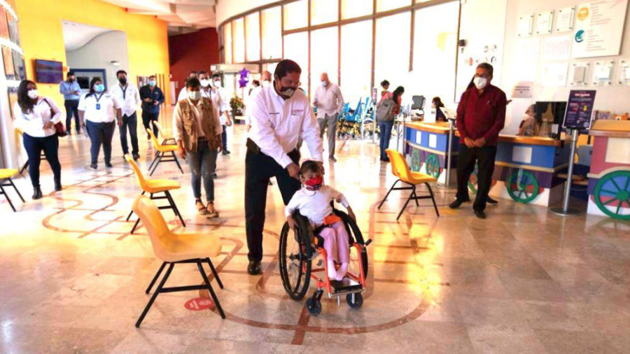 Apoyo a rehabilitación e inclusión de niñas y niños de Tamaulipas: Rodolfo González Valderrama