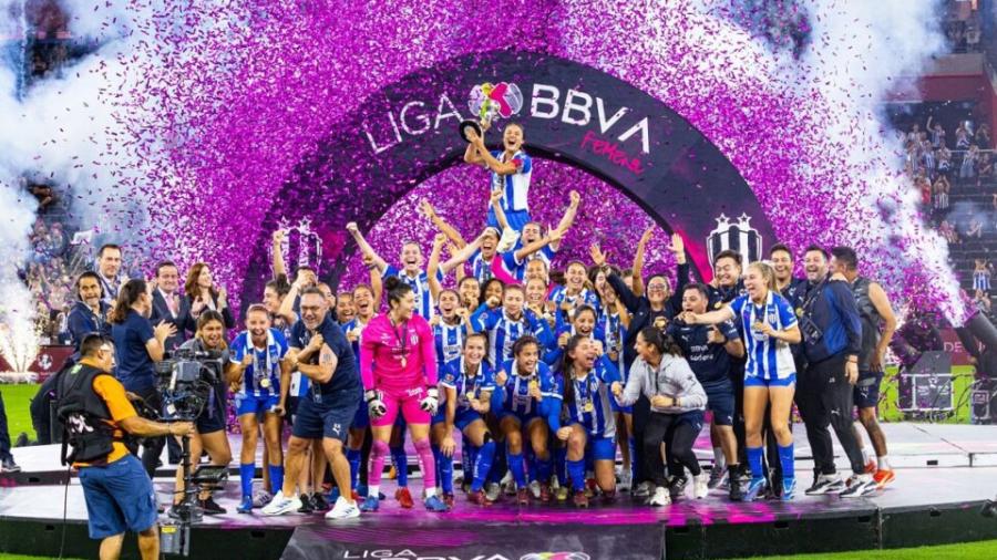 En penales, Rayadas de Monterrey se corona campeona del Clausura 2024