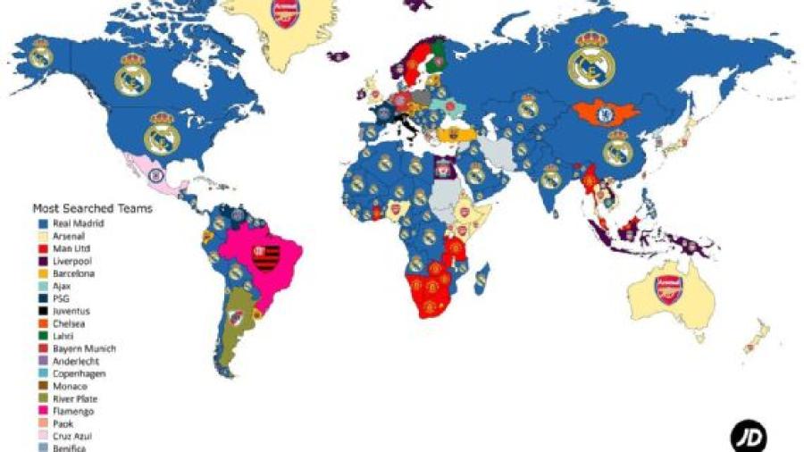 Cruz Azul es el equipo más buscado en México: supera al Real Madrid