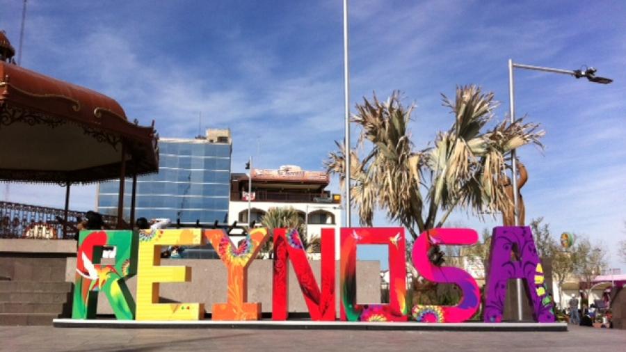 Manifestación pacifica se presenta en la Plaza Principal de Reynosa 