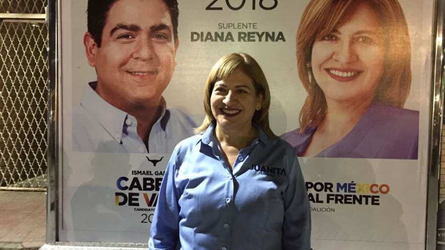 Juana Sánchez va por la Cámara de Diputados