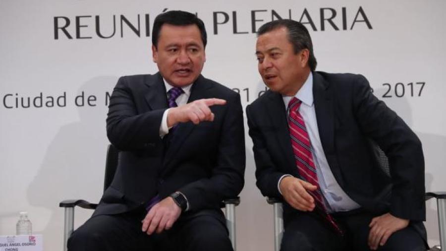 Secretario de Gobernación responde a Calderón