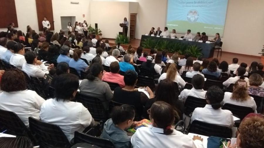 Capacitan a servidores públicos municipales y estatales para detectar el abuso sexual infantil.
