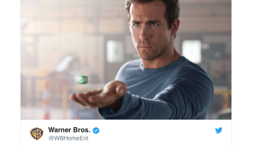 Piden anillo de “Linterna verde” a Ryan Rreynolds