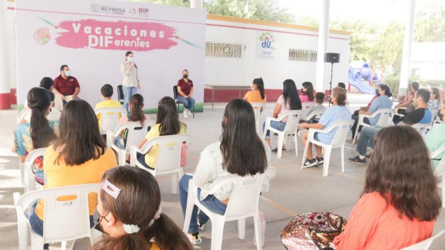 Inicia DIF Reynosa Campamento "Vacaciones DIFerentes"