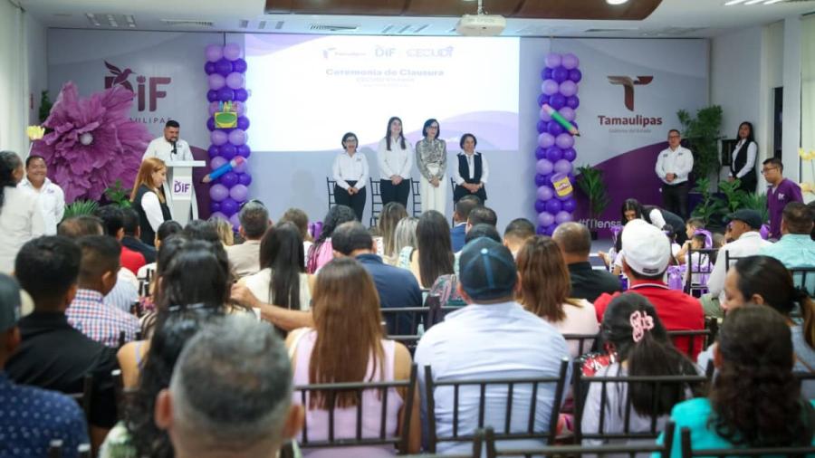 Grad&uacute;a DIF Tamaulipas a m&aacute;s de 2 mil 700 ni&ntilde;os de nivel preescolar en el estado