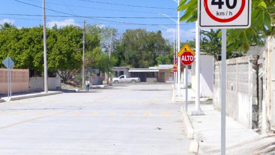 Concluyen pavimentación de calle Ribera Verde