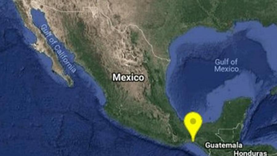 Sismo de 5.4 se registra en Chiapas