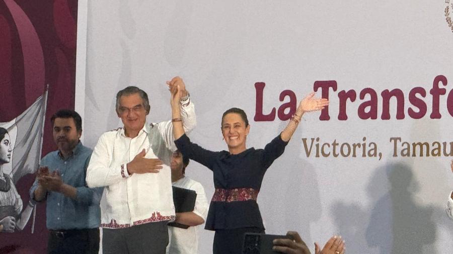 Américo, el mejor gobernador del país: Claudia Sheinbaum