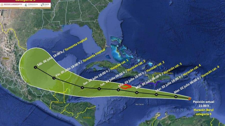 Mantiene Reynosa monitoreo de Huracán Beryl