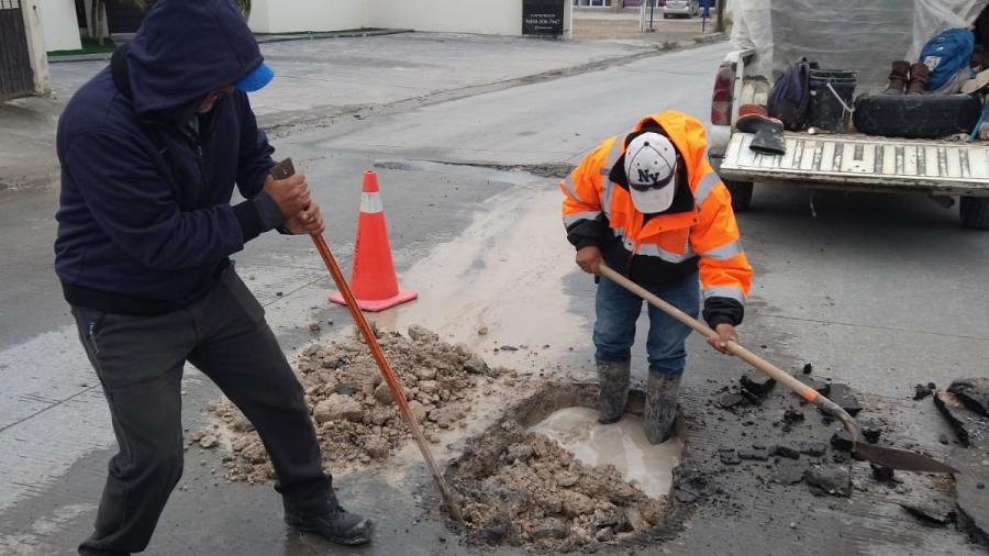 Intensifica COMAPA reparación de fugas de agua en diferentes sectores