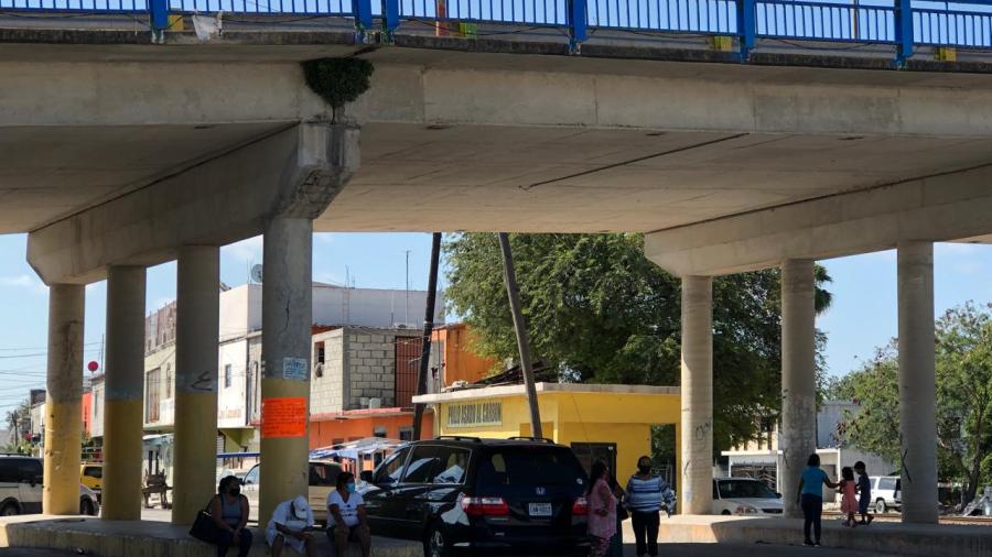 Tianguistas del Puente Elevado solicitan reapertura de tianguis