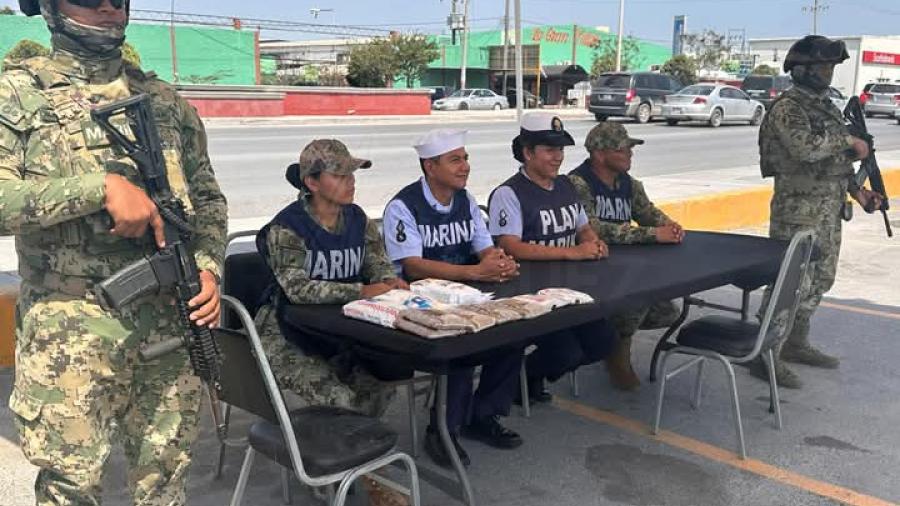 Marina pone centro de acopio para afectados por lluvias
