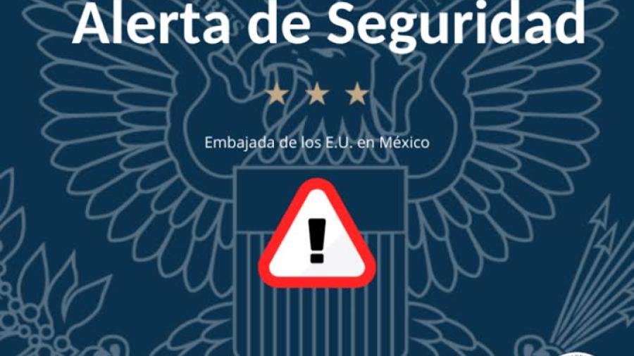 EUA emite alerta de seguridad por violencia en Chiapas 