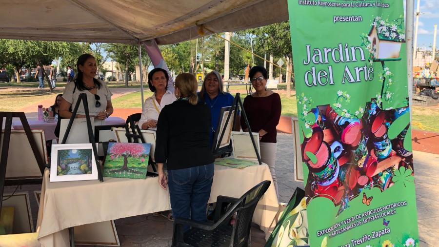 Todos están invitados al Jardín del Arte.