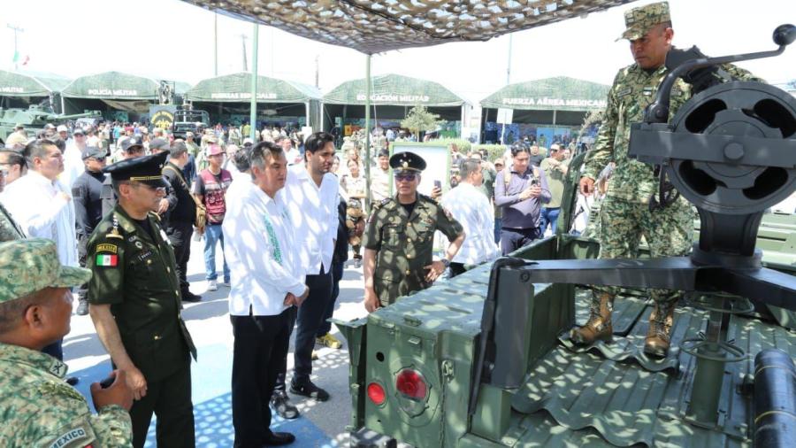 Reconoce Américo respaldo de las Fuerzas Armadas en Tamaulipas