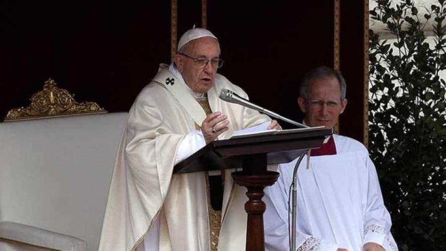 Nada puede justificar el uso de armas químicas: Papa