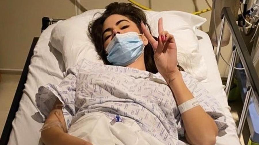 Sofía Aragón es hospitalizada tras sufrir endometriosis