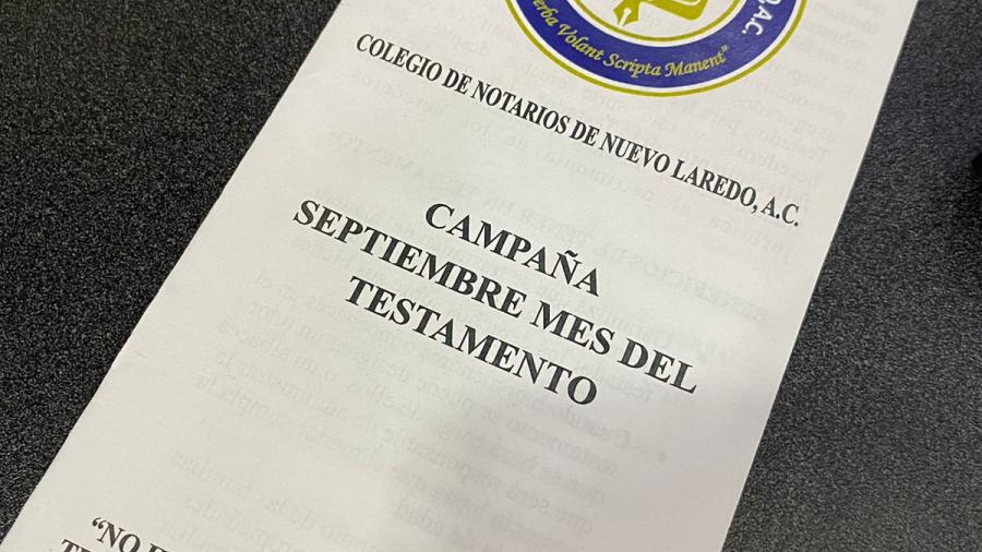 Realizan testamento a bajo costo