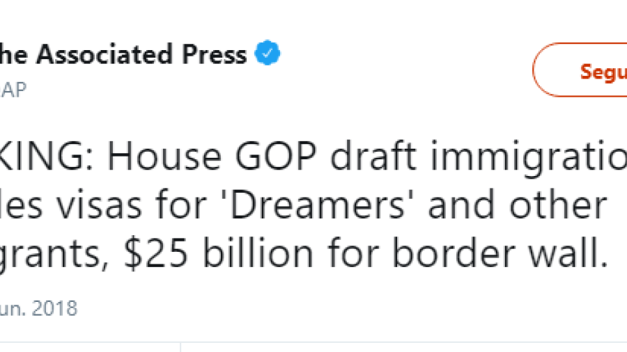 Se revelan propuestas republicanas que protegerían a inmigrantes y financiarían muro fronterizo