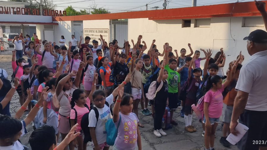 Participan 150 menores en Plan Vacacional de Verano organizado por Gobierno de Matamoros, a través de SECUDE