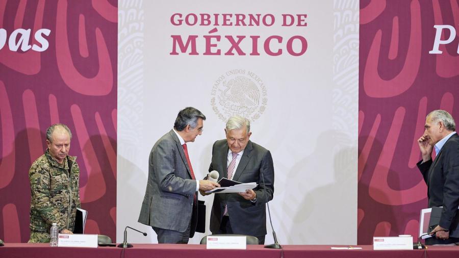 Gobernador expone carencias de Tamaulipas frente a AMLO y pide su apoyo en proyectos