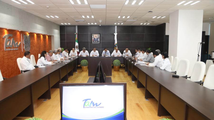 Sostiene reunión Gobernador con responsables de organismos operadores de agua potable
