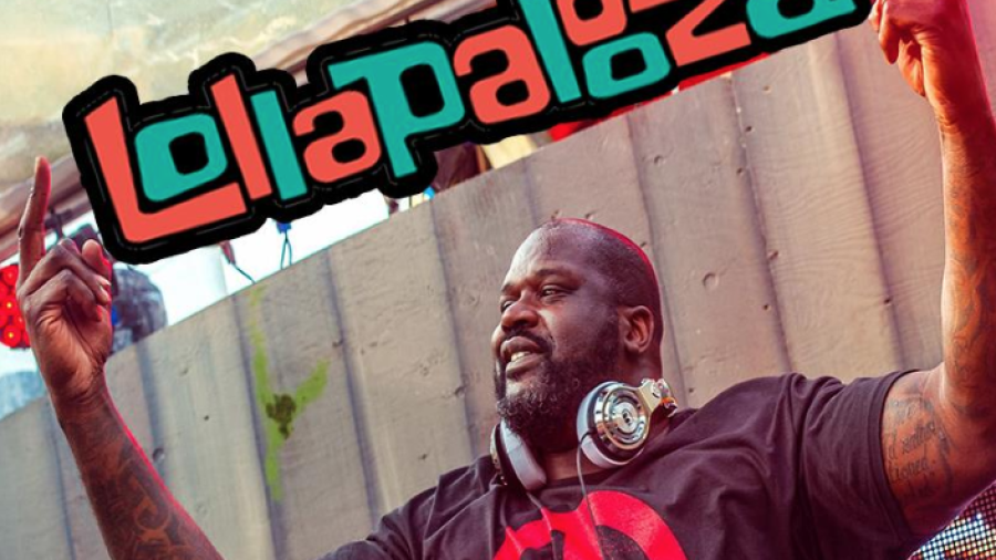Shaquille O´Neal se presentará como DJ en el Lollapalooza