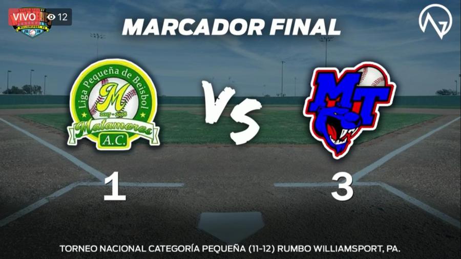 Mala Torres vence a Matamoros A.C y consigue su boleto a Williamsport 2019  