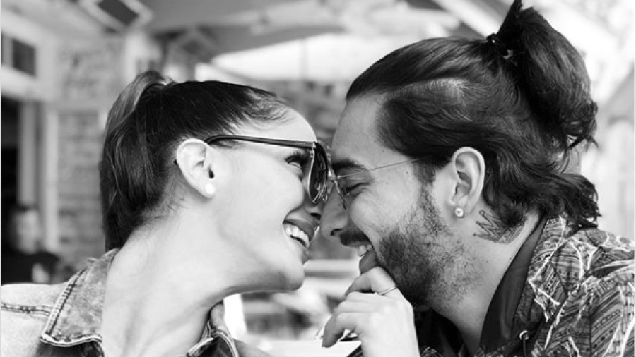 Maluma publica foto enamorado