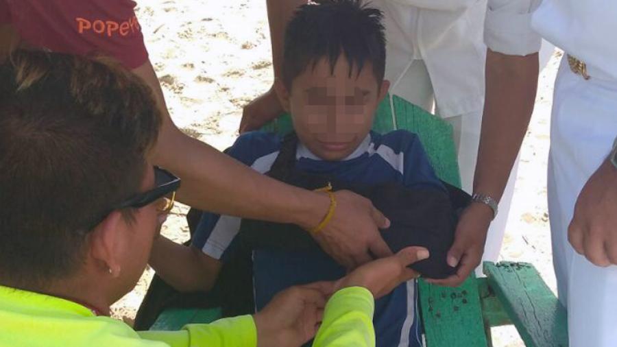 Salvan a menor de ahogarse en la Playa Miramar