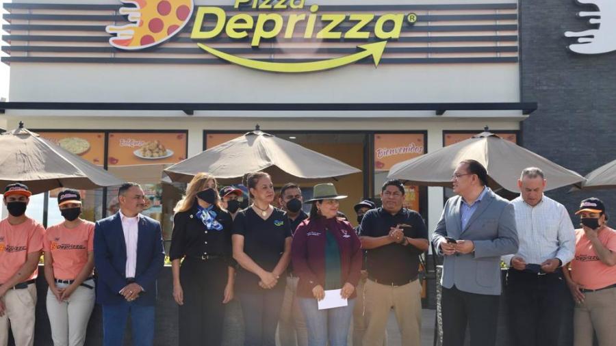 Inauguran tercera sucursal de Pizza Deprizza en Nuevo Laredo