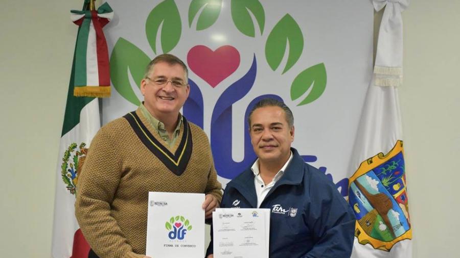 Firman convenio DIF Reynosa Y Conalep