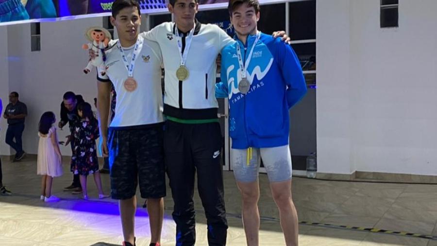 Destacada participación de nadadores tamaulipecos en torneo internacional