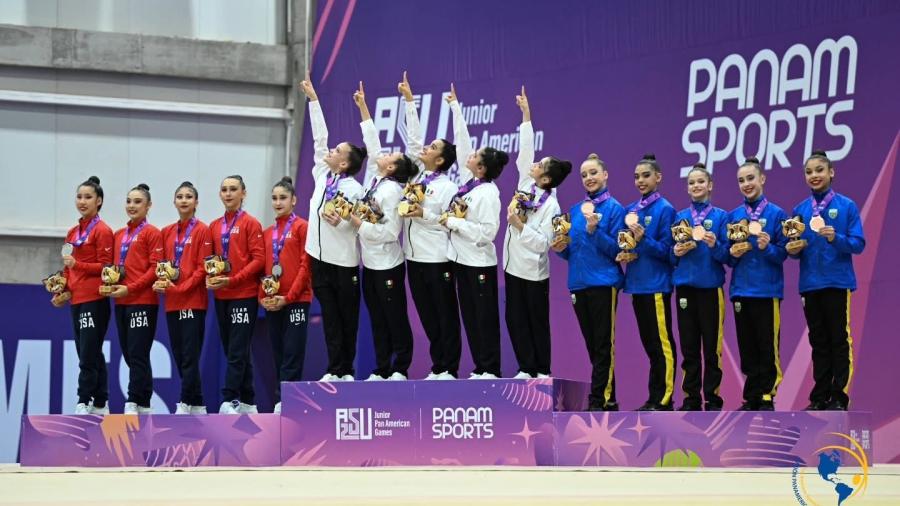 Doble oro y una plata para gimnastas tamaulipecas en Juegos Panamericanos